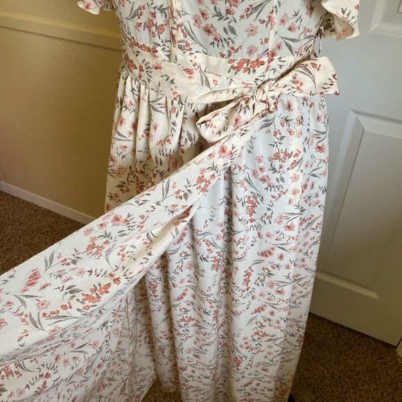 SHIEN Long floral dress - Picture 4 of 4